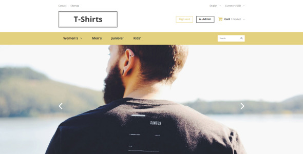 модная тема fashion prestashop