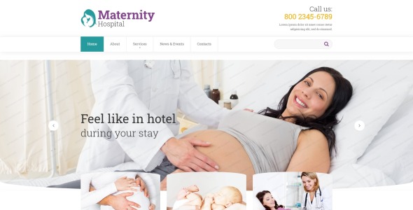 шаблон сайта женского консалтинга