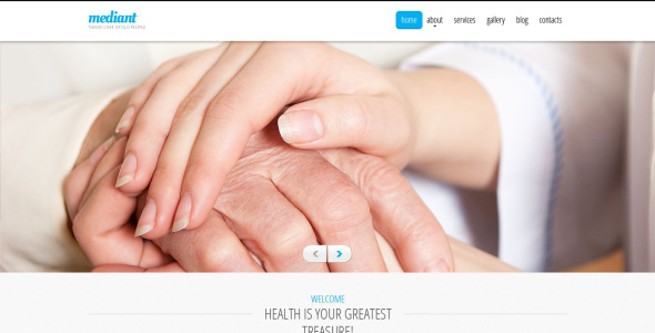 отзывчивый шаблон drupal для ухода за пожилыми людьми