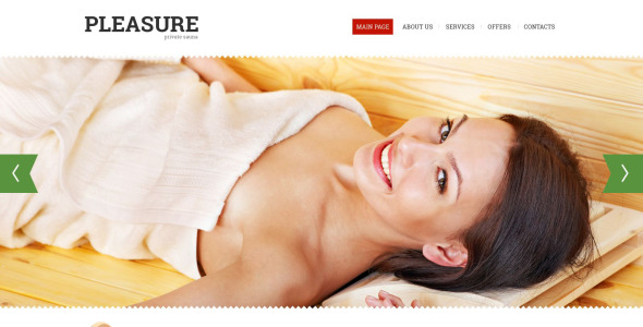 отзывчивый шаблон сайта сауны