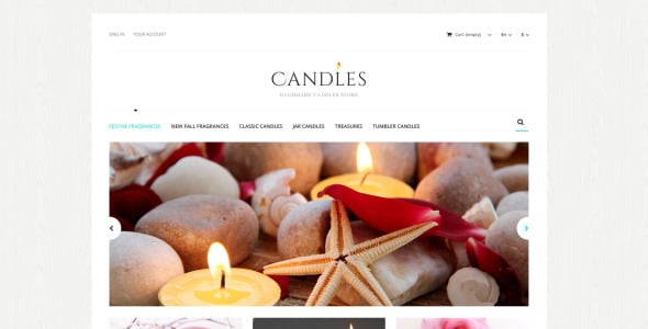 свечи ручной работы магазин prestashop тема