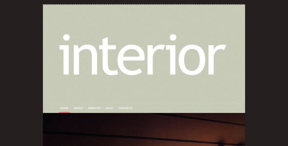 дизайн интерьера wordpress тема