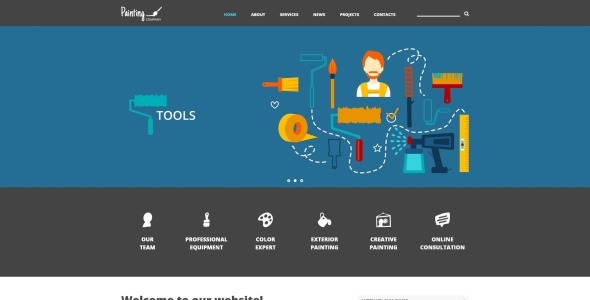 картина компании joomla шаблон