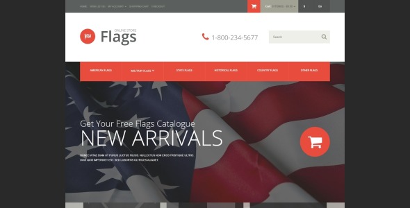 политика отзывчивый шаблон opencart