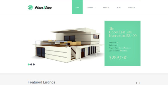 агентство недвижимости joomla шаблон