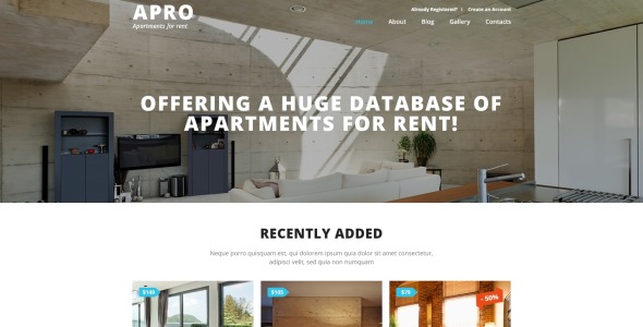 шаблон joomla для бизнеса в сфере недвижимости