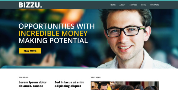 тема wordpress business bureau