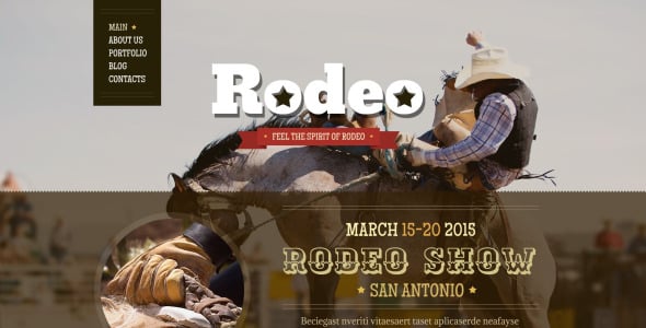 отзывчивый шаблон drupal для скачек