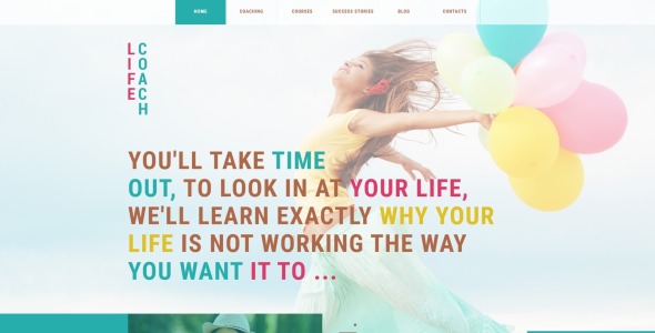 life coach solutions joomla шаблон