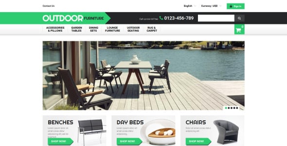 уличная мебель prestashop theme