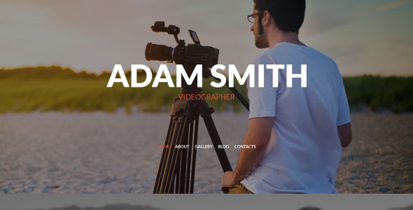 видеограф отзывчивая тема wordpress