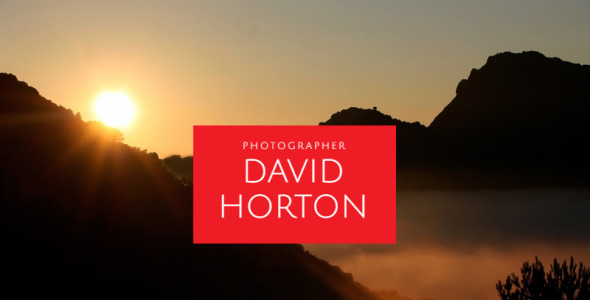 портфолио фотографа минимальный шаблон целевой страницы html5