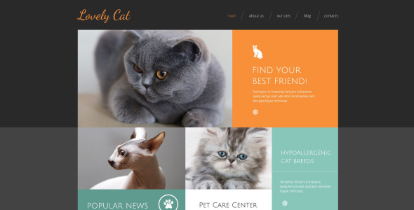 экзотические домашние животные drupal шаблон