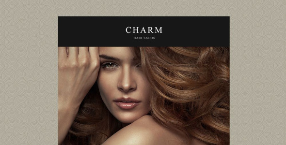 отзывчивый шаблон информационного бюллетеня парикмахерской