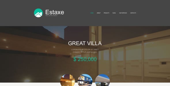 агентство недвижимости muse шаблон