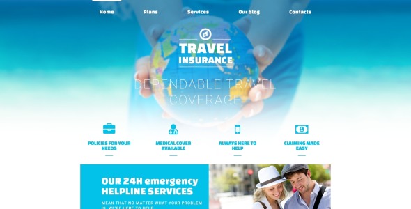 шаблон safe travel joomla