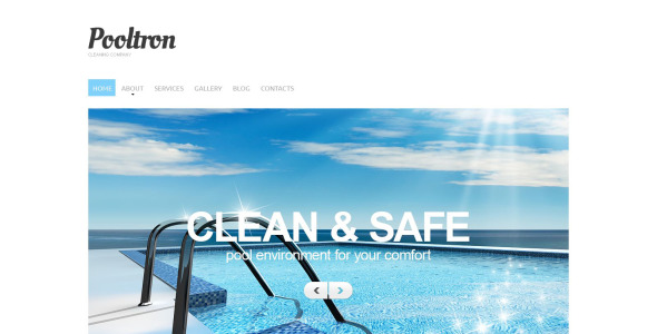 бассейн отзывчивый шаблон drupal