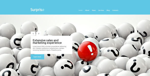 бизнес тема wordpress