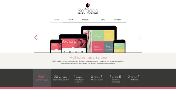 адаптивный шаблон drupal для веб-разработки