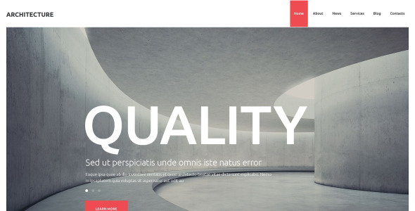 архитектурная студия wordpress тема