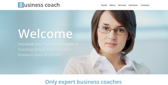 шаблон сайта Бизнес-школы