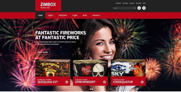 развлекательная адаптивная тема woocommerce