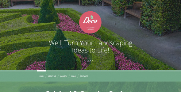 внешний дизайн мастерство wordpress тема