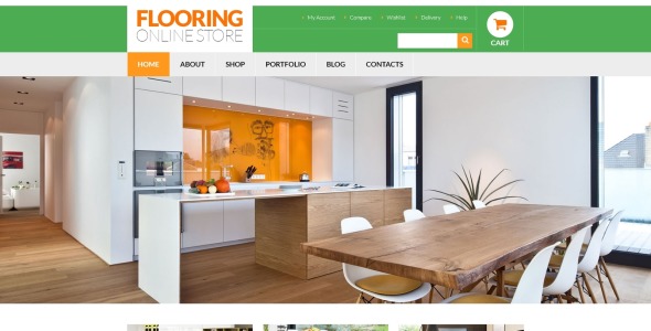 напольные покрытия услуги woocommerce тема