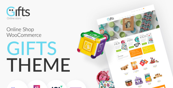 тема магазина подарков woocommerce