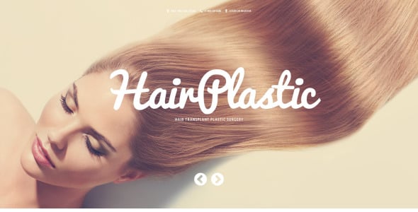 трансплантация волос wordpress тема