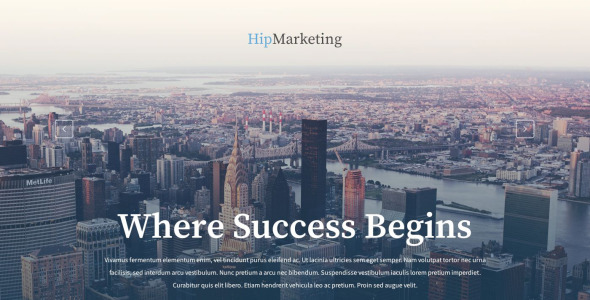 маркетинговое агентство адаптивная тема wordpress