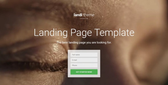 адаптивный шаблон целевой страницы веб-разработки