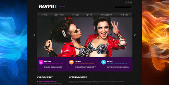 шаблон сайта boom m3 шаблон сайта boom m3