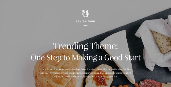 адаптивная тема wordpress для кафе и ресторанов