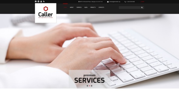 шаблон call-центра joomla