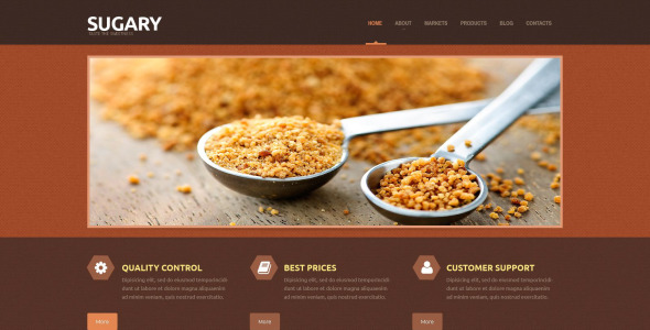 продовольственный магазин отзывчивая тема wordpress