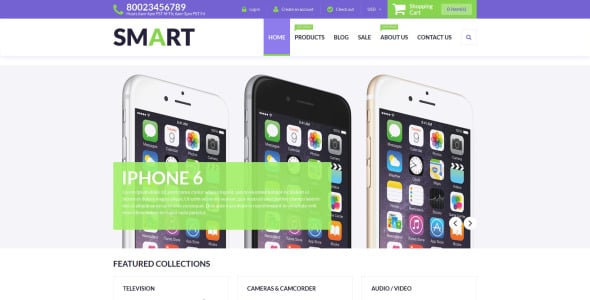 тема smart store shopify