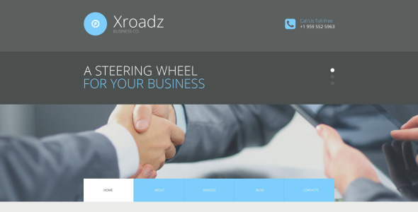 xroadz wordpress тема