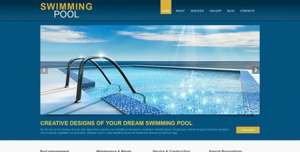 строительная компания отзывчивая тема wordpress