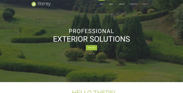 внешний дизайн адаптивная тема wordpress