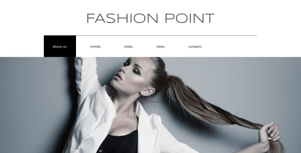 шаблон модного агентства drupal