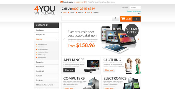 быстрые оптовые продажи boost virtuemart template