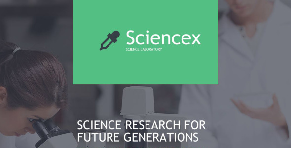 science lab отзывчивый шаблон информационного бюллетеня