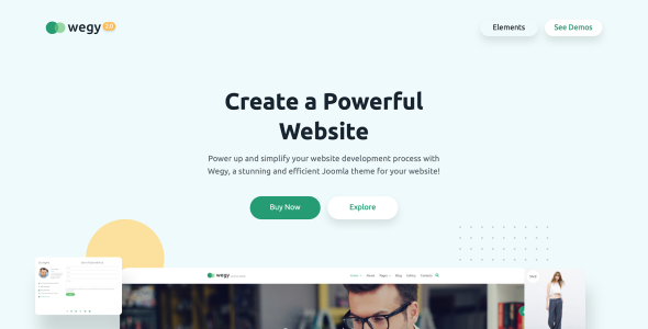 многофункциональный бизнес-шаблон joomla