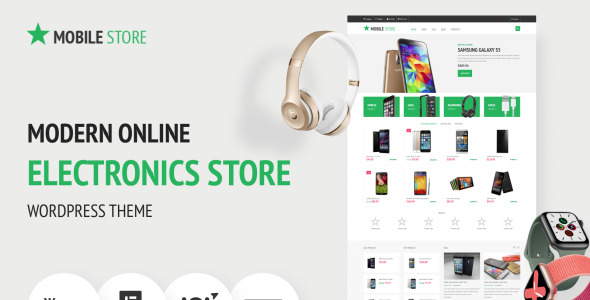 магазин электроники woocommerce тема