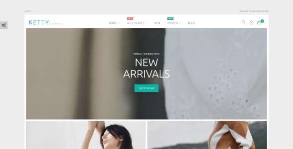 модный магазин magento theme