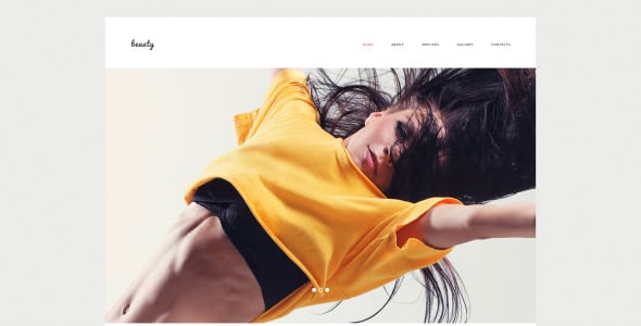 шаблон модельного агентства muse