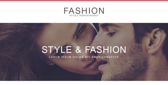 адаптивный шаблон информационного бюллетеня модельного агентства