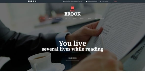 издательская компания joomla template