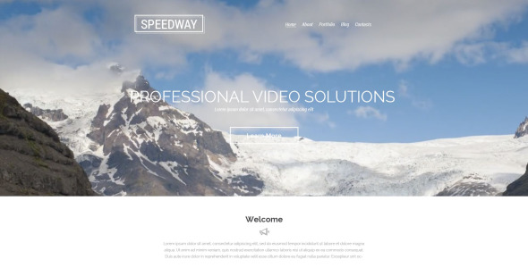видеограф wordpress theme
